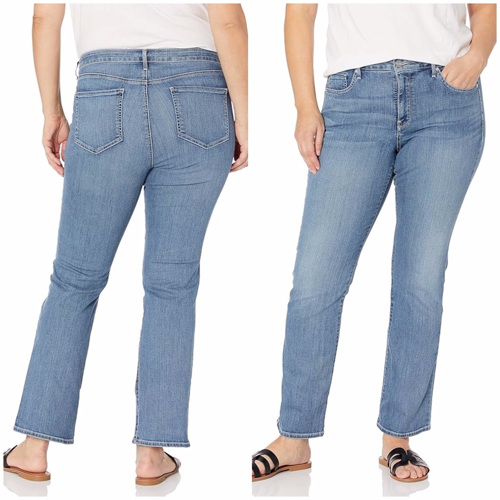 NWT NYDJ Women's Plus Size Barbara Bootcut Jeans Size 28W Petite